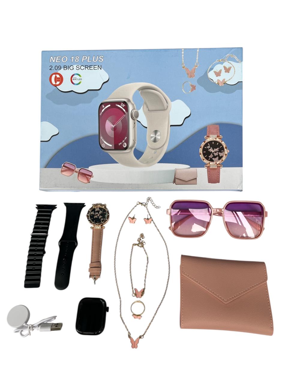 🕶️ COMBO SMARTWACH NEO 18 PLUS