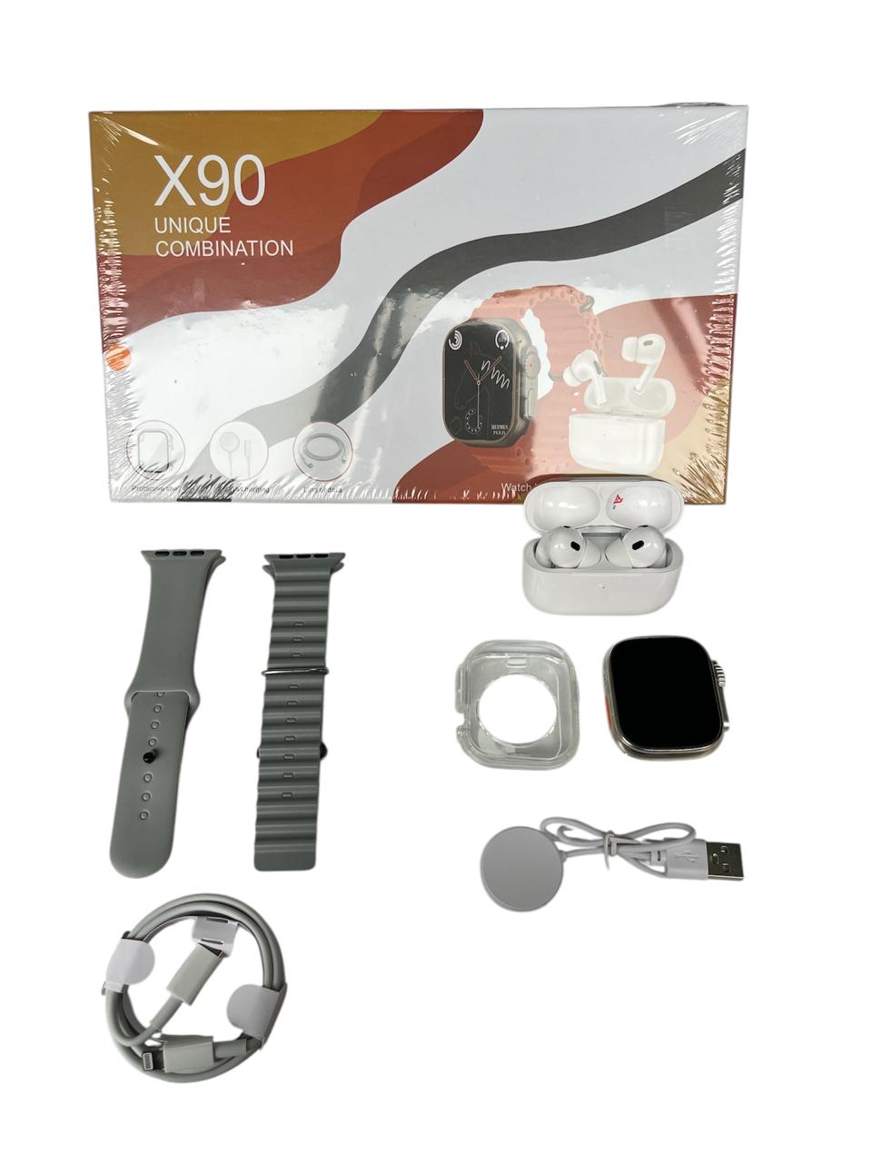 ✅ COMBO SMARTWATCH X90